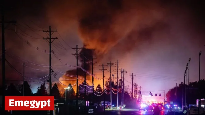 Tragic UPS plane crash and explosion at Kentucky airport results in at least 9 fatalities and several missing