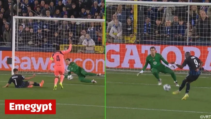 Check Out the Rapid-Fire Goal Fest as Club Brugge and Barcelona Net Three in Thrilling Opening Quarter