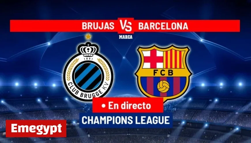Live Champions League Action: Brujas Scores Against Barcelona Stay Updated