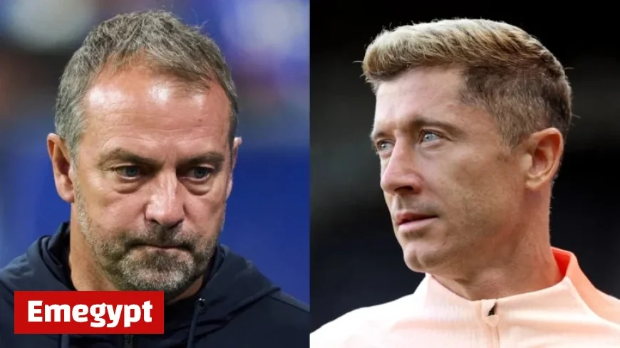 Hansi Flick Praises Lewandowski, Claims Barcelona Misses Veteran Striker’s Impact