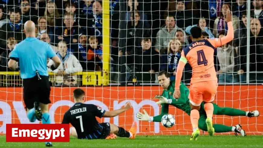 Brugge Shreds Barça Defense in Just 15 Minutes