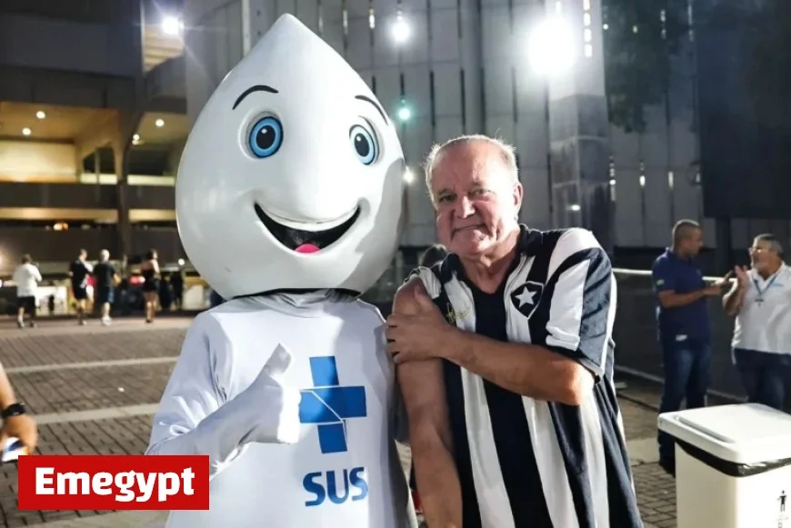 Fans Vaccinate at Engenhão Before Botafogo vs. Vasco Match