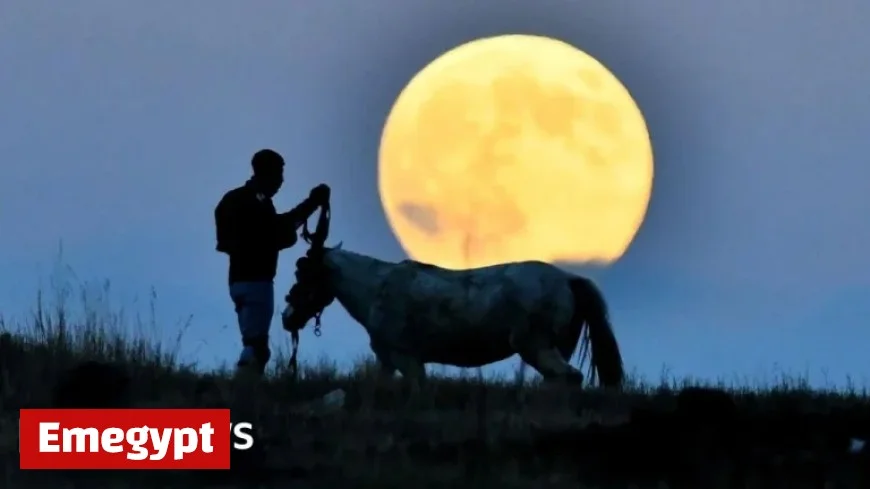 Captivating Images of the Beaver Supermoon as Seen Across the Globe