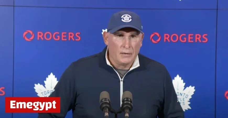 Craig Berube Comments on David Kampf’s Departure from the Marlies: A Decision for Him and Brad Treliving to Resolve