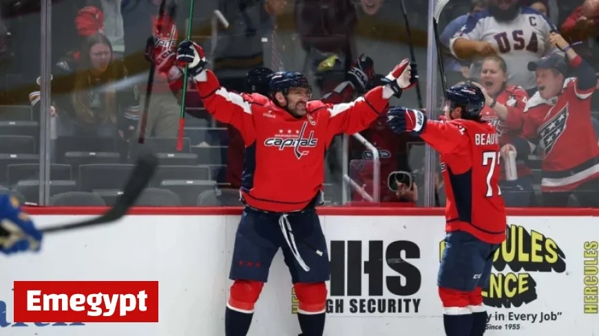 Ovechkin Scores Historic 900th NHL Goal