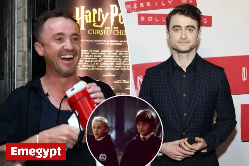 Tom Felton Receives Broadway Advice from Daniel Radcliffe for ‘Cursed Child’ Debut