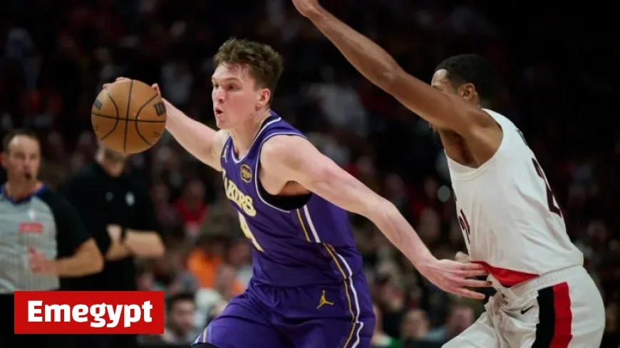 Lakers Triumph in Portland with Starter Dalton Knecht