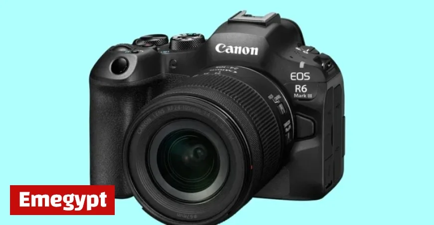 Canon Unveils EOS R6 Mark III with 32MP Sensor and 7K Video