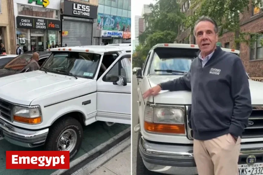 Andrew Cuomo Justifies Campaigning in White Ford Bronco