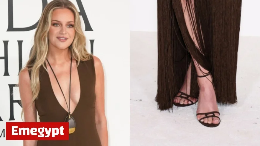 Kelsea Ballerini Adds Boho Flair with Sandals at 2025 CFDA Awards