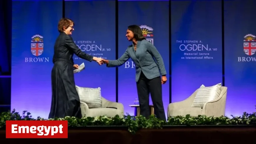 Condoleezza Rice Explores Foreign Policy and Academia at Brown University