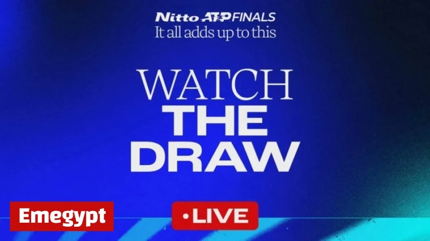 2025 Nitto ATP Finals Draw Event: Stream Tennis Live