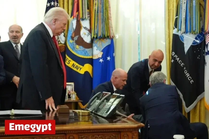 Novo Nordisk Executive Findlay Collapses in Oval Office with Trump