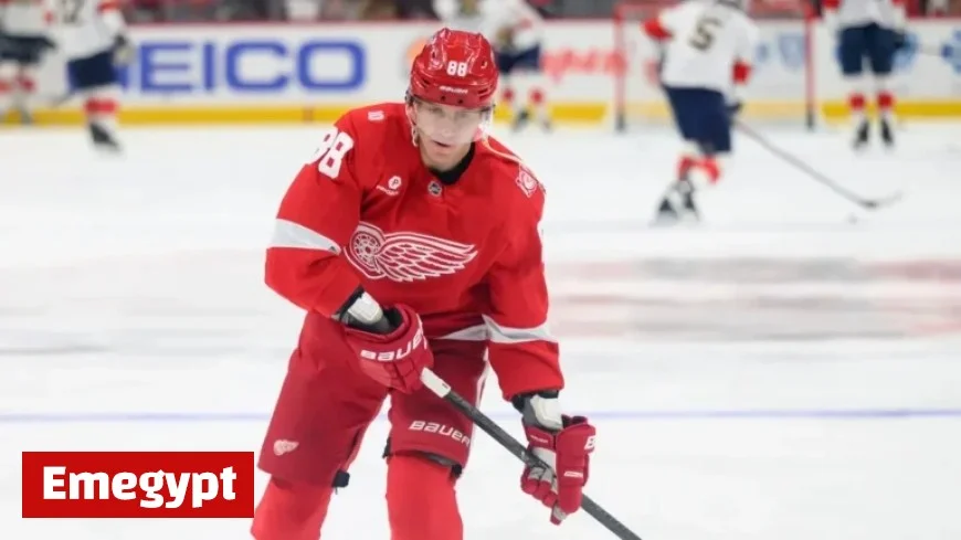 Red Wings’ Patrick Kane Completes Full Practice, Return Date Unclear