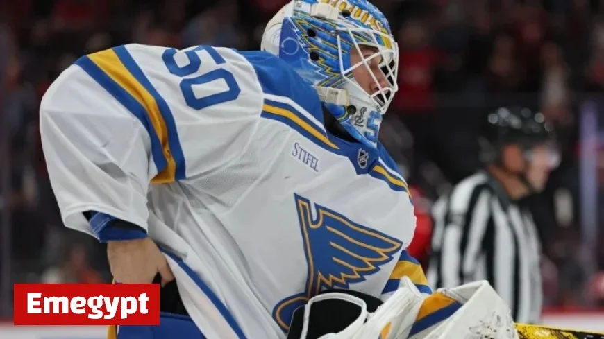 Blues Goalie Intended to Gift Ovi the Puck