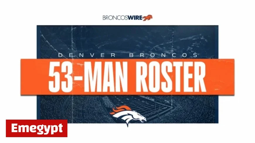 Denver Broncos Announce Revised 53-Man Roster for Thursday Night Football