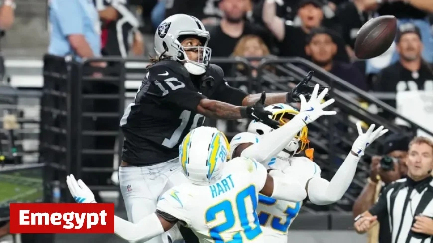 Raiders’ Success Hinges on Rookie WR Dont’e Thornton’s Performance