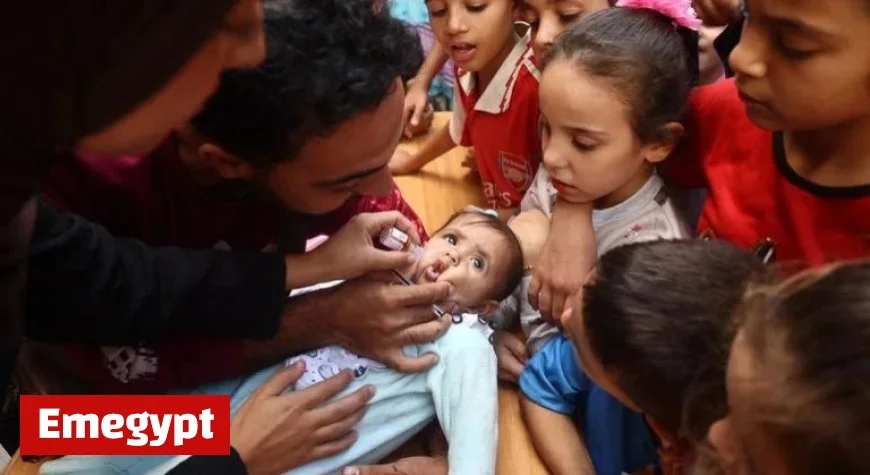 Gaza Children’s Lifeline: Crucial Catch-up Immunisation Campaign Launched