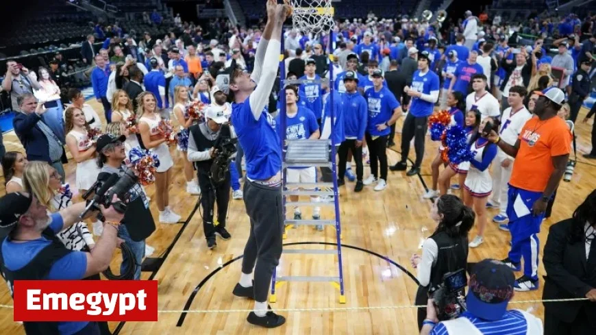 Florida’s 7’9″ Olivier Rioux Misses Play for Defending Champion Gators