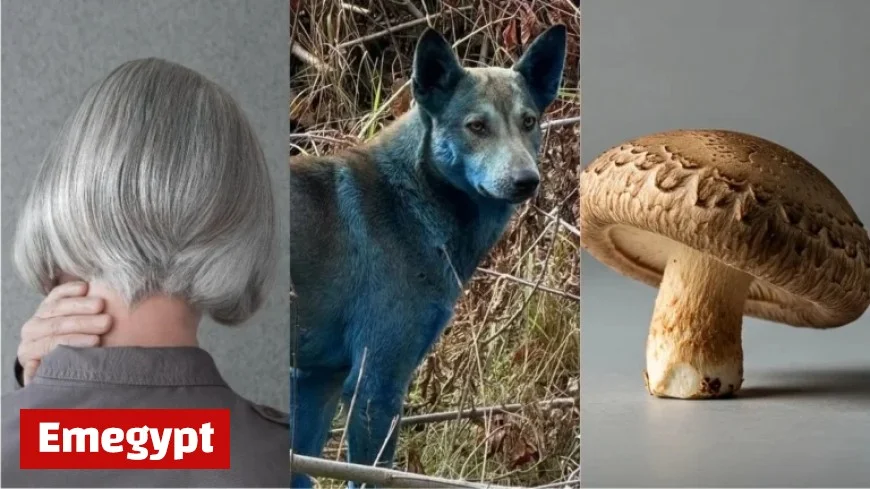 Science Highlights: Blue Dogs, Gray Hair, and Mushroom Computers Unveiled This Week