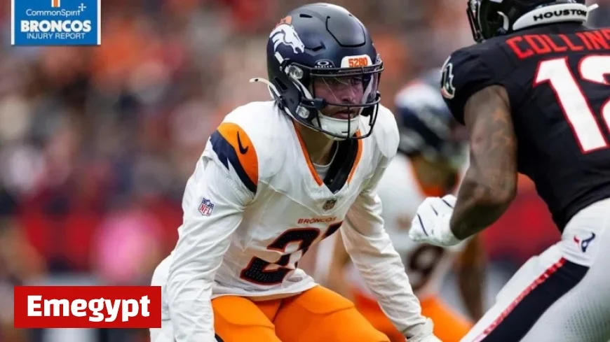 Injury Update: CB Riley Moss, S Brandon Jones Ready for Week 10 vs. Raiders