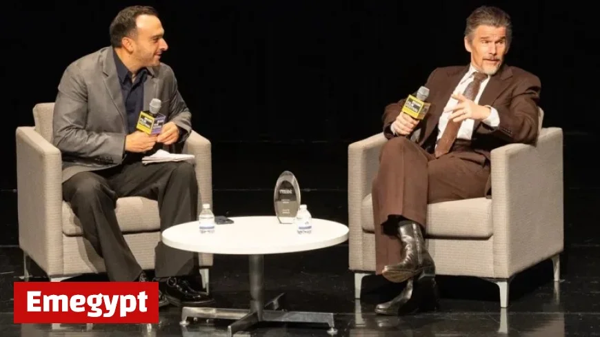 Ethan Hawke Discusses Taylor Swift, Richard Linklater, and Denzel Washington