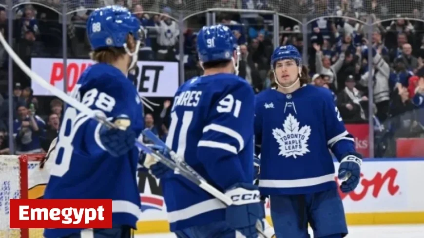 Maple Leafs Lead NHL with Trio of Top Even-Strength Scorers