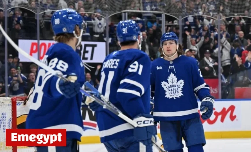 Top Trio of Even-Strength Scorers in the NHL Hail from the Maple Leafs