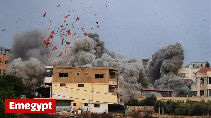 Israel Intensifies Airstrikes on Hezbollah in South Lebanon