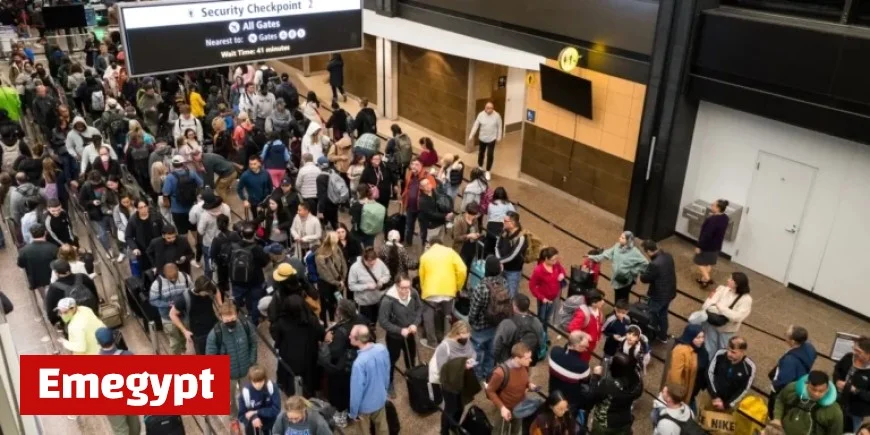 Long TSA Lines Plague Travelers as Staff Work Unpaid During Shutdown