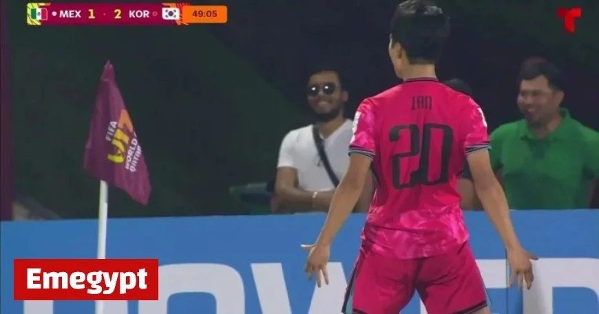 Nam Ian Scores South Korea’s Second Goal Amid Mexico’s Defensive Error