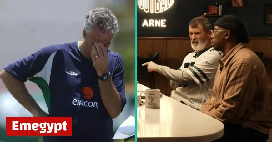 Roy Keane Criticizes Ian Wright’s Defense of Mick McCarthy in Saipan Dispute