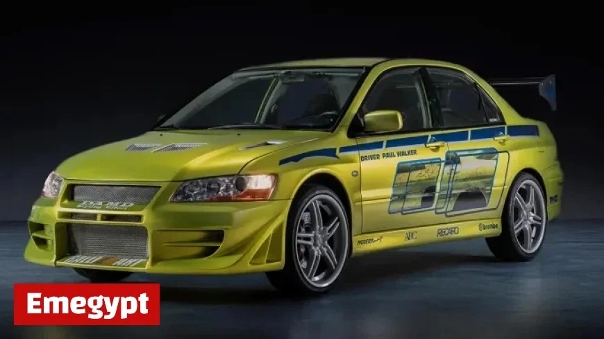 Rev Up Your Engines Paul Walker’s 2 Fast 2 Furious Mitsubishi and Iconic Movie Cars Set for Auction