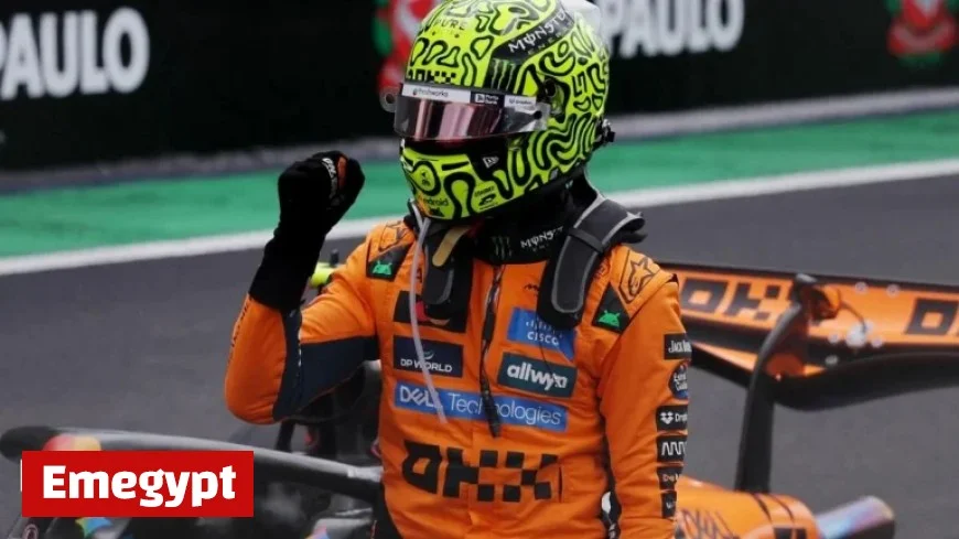 Lando Norris Triumphs in Sao Paulo Grand Prix Sprint as Oscar Piastri Crashes Out at Interlagos