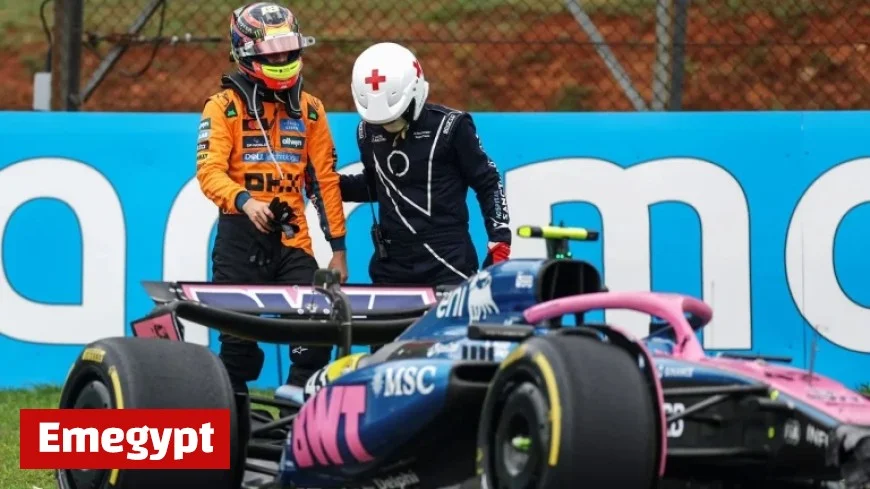 Lando Norris Triumphs in Thrilling Sao Paulo GP Sprint as Oscar Piastri Crashes Out of F1 2025 Title Race