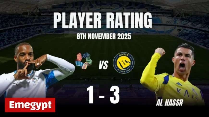 NEOM vs Al Nassr Player Ratings for the Saudi Pro League 2025-26 Season