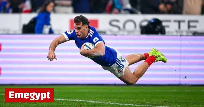 France vs South Africa Record-Breaking Double for Penaud Springboks See Red After Violent Hit Watch the Highlights in Video