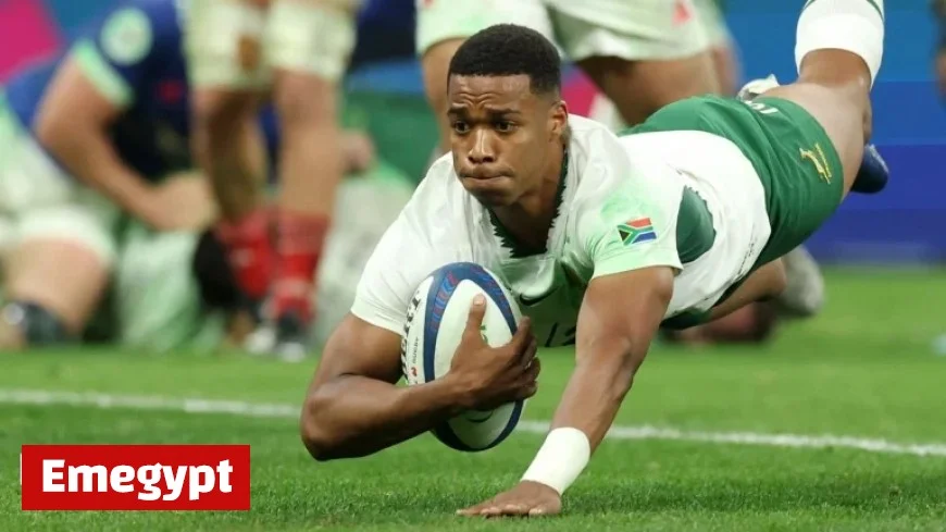 Springboks Triumph Over France 32-17 in Paris Despite Lood de Jager’s Red Card