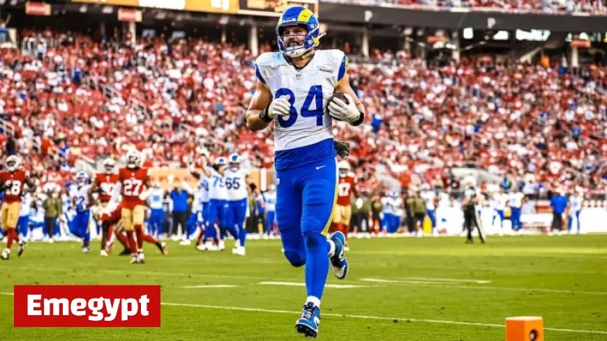 Rams TE Colby Parkinson’s No-Look Touchdown Catch from QB Matthew Stafford Amazes 49ers Fans