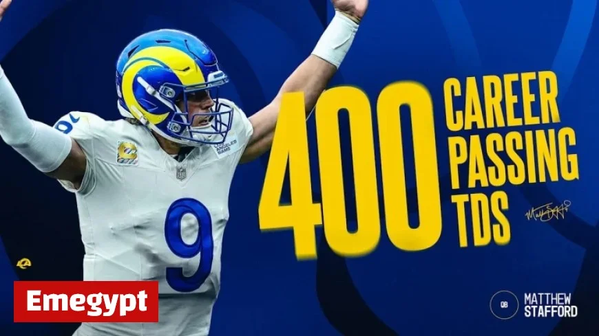 Matthew Stafford Achieves Milestone with 400 Career Passing Touchdowns in Regular Season