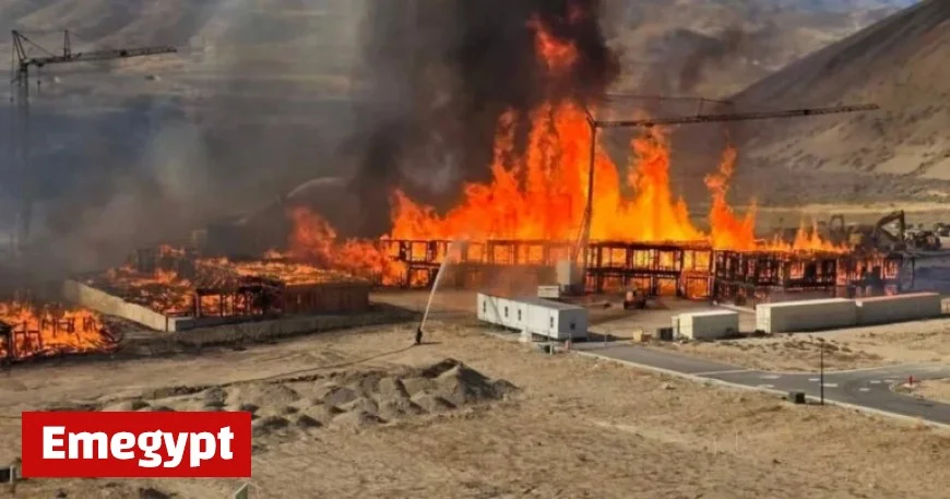 Lehi Fire Destroys Under-Construction Apartment Complex in Video
