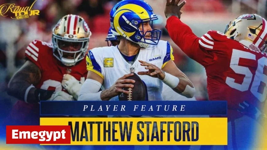 Matthew Stafford Makes History with Four Touchdowns in Rams’ 42-26 Victory Over 49ers