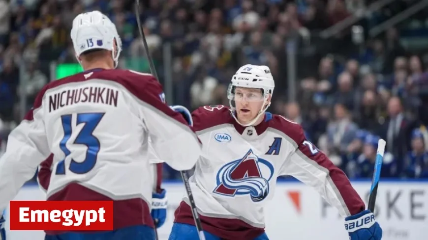 Brindley Scores OT Winner, MacKinnon Shines in Avalanche’s 5-4 Win Over Canucks
