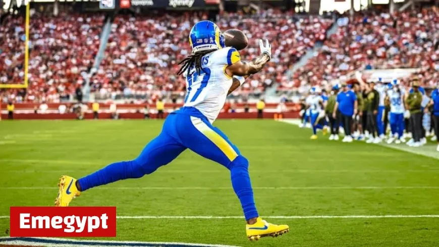 Rams WR Davante Adams Shines with 2-Yard Touchdown Catch Against 49ers Highlights