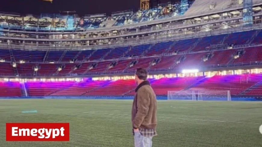 Messi Steps onto the New Camp Nou Expresses Hope for a Future Return Beyond a Farewell
