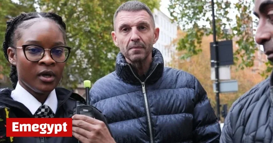Tim Westwood faces court in £2400 coat charged with four counts of rape
