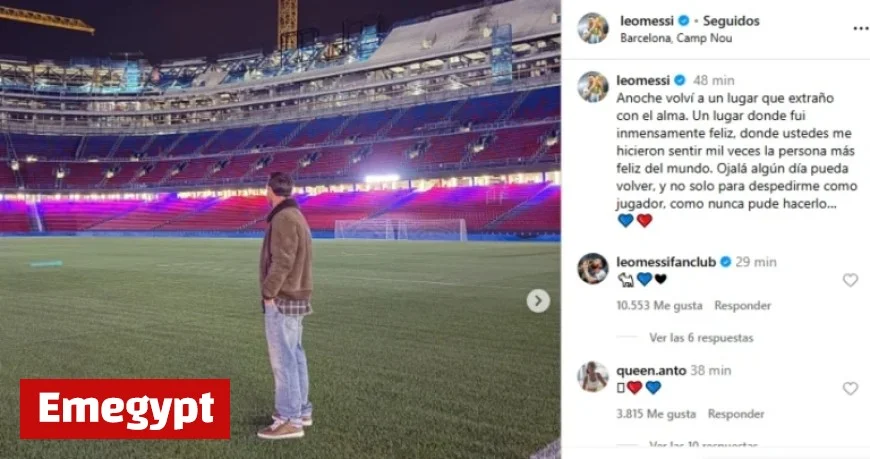 Lionel Messi Expresses Desire to Return to Barcelona Sparking Global Buzz