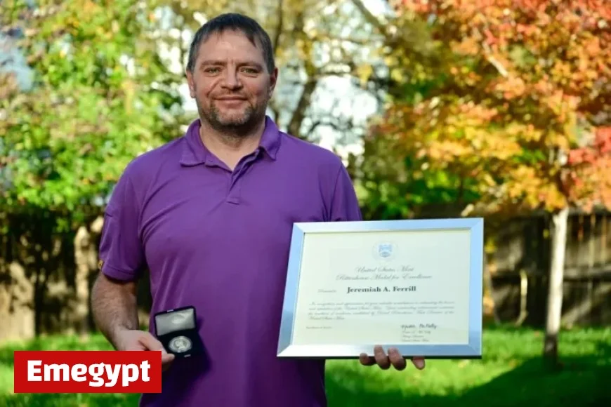 Jeremiah Ferrill of Superior Earns Prestigious US Mint Honor