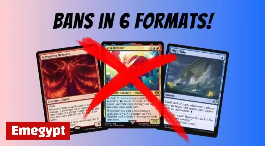 MTG Imposes Bans Across Six Formats on November 10