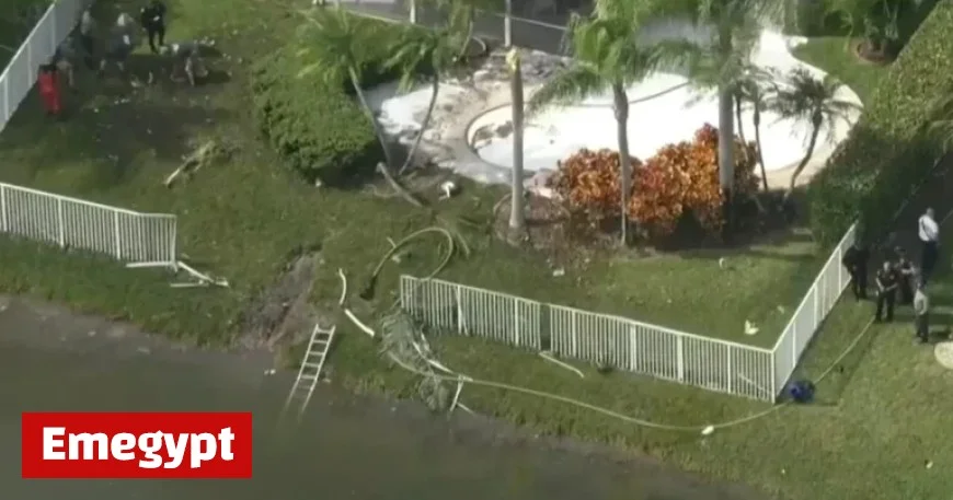 Broward Crews Tackle Small Plane Crash in Coral Springs Neighborhood